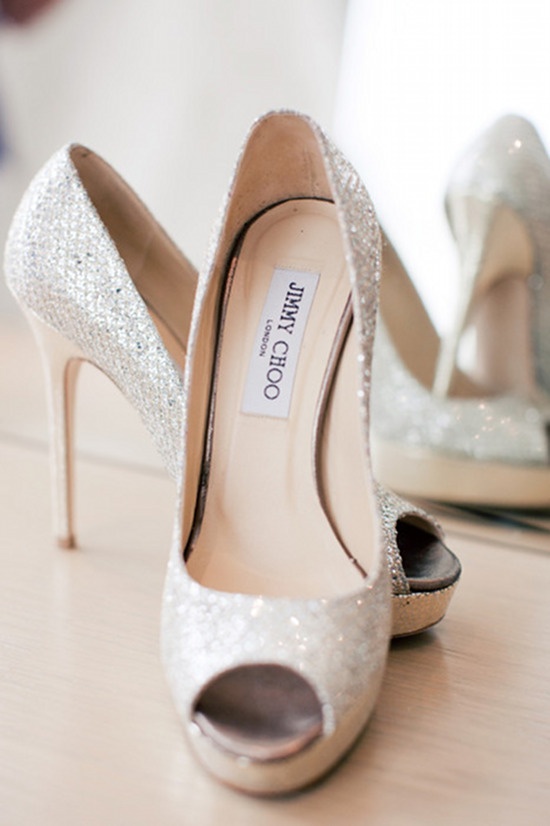 We love this sparkly shoe.  