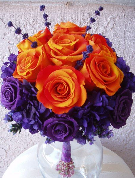 We love purple at Something 2 Dance 2, and this bouquet screams Halloween!