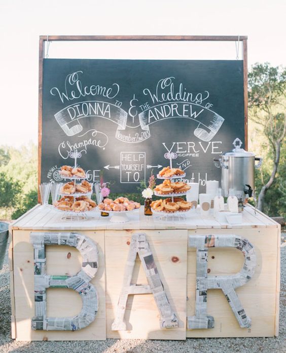 donut and coffee bar