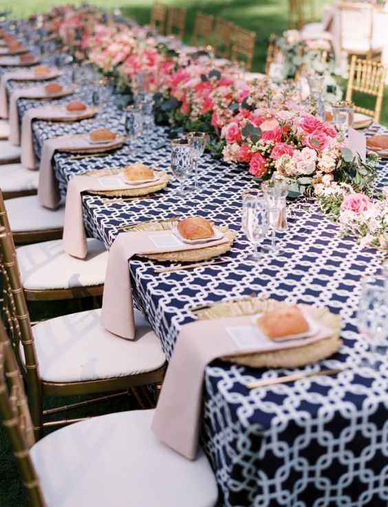 bold pattern linen