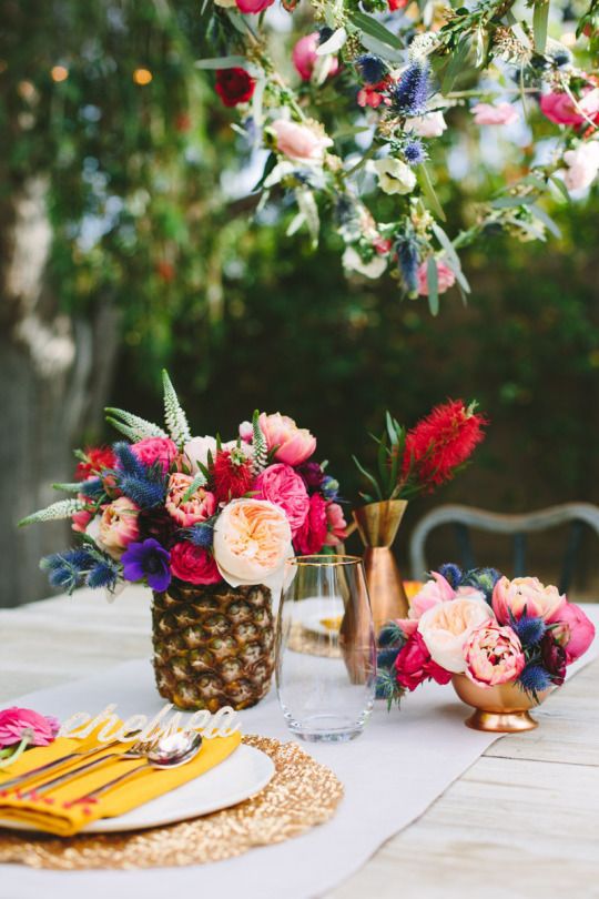 pineapple centerpiece