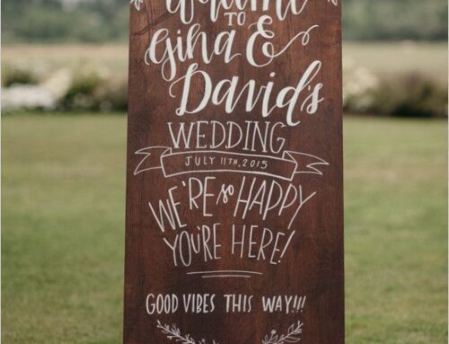 12 Creative Wedding Sign Ideas